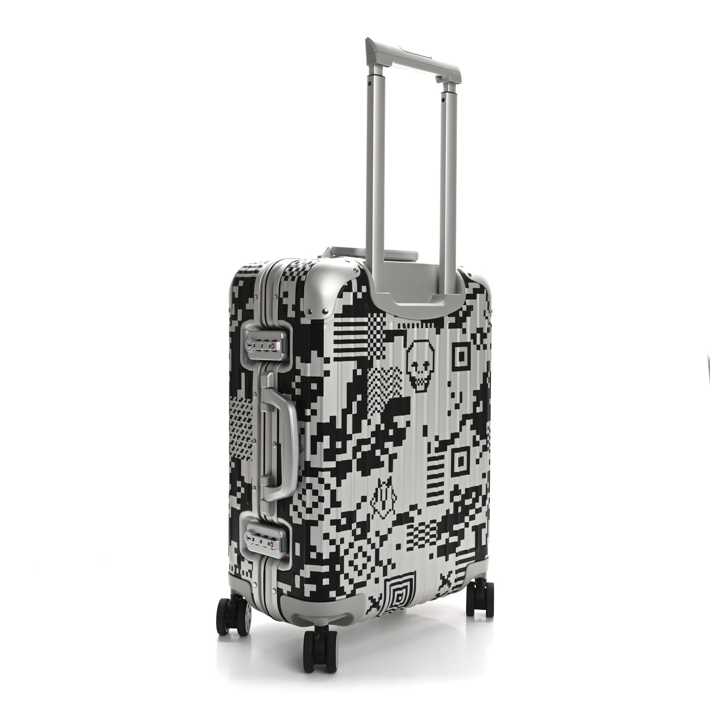 X RTFKT Polycarbonate Printed Original Twist Cabin Silver Black