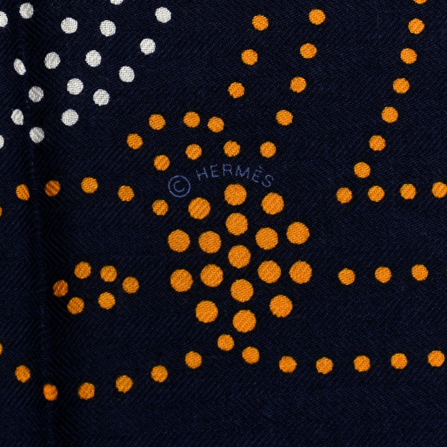 Hermes Cashmere Silk Brandebourgs Points Shawl 140 Bleu Black Gold Rouge 4 of 5