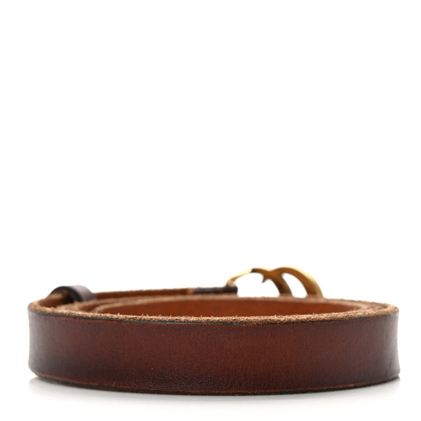 Faded Calfskin Double G 20mm Belt 85 34 Cuir