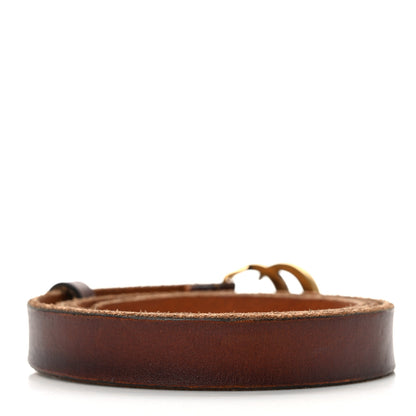Gucci Faded Calfskin Double G 20mm Belt 85 34 Cuir 2 of 5