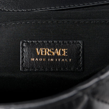 Versace Nappa Quilted La Medusa Chain Crossbody Black 6 of 11