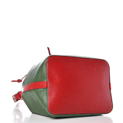 Louis Vuitton Epi Petit Bi-Color Noe Borneo Castillan Red 4 of 10