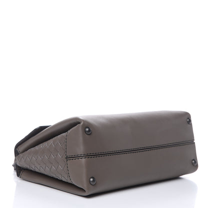 Bottega Veneta Calfskin Small Piazza Bag Steel 4 of 10