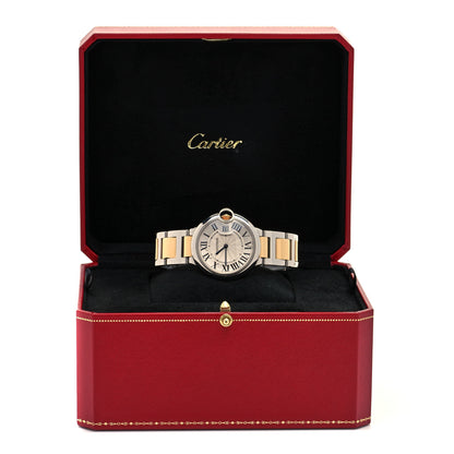 Cartier Stainless Steel 18K Yellow Gold 36mm Ballon Bleu De Cartier Quartz Watch 5 of 5