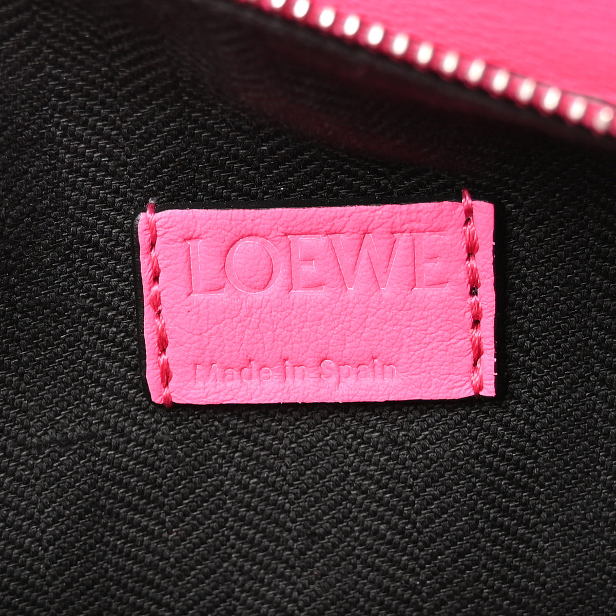 Calfskin Mini Puzzle Bumbag Neon Pink