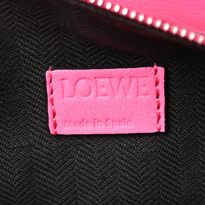 Loewe Calfskin Mini Puzzle Bumbag Neon Pink 6 of 10