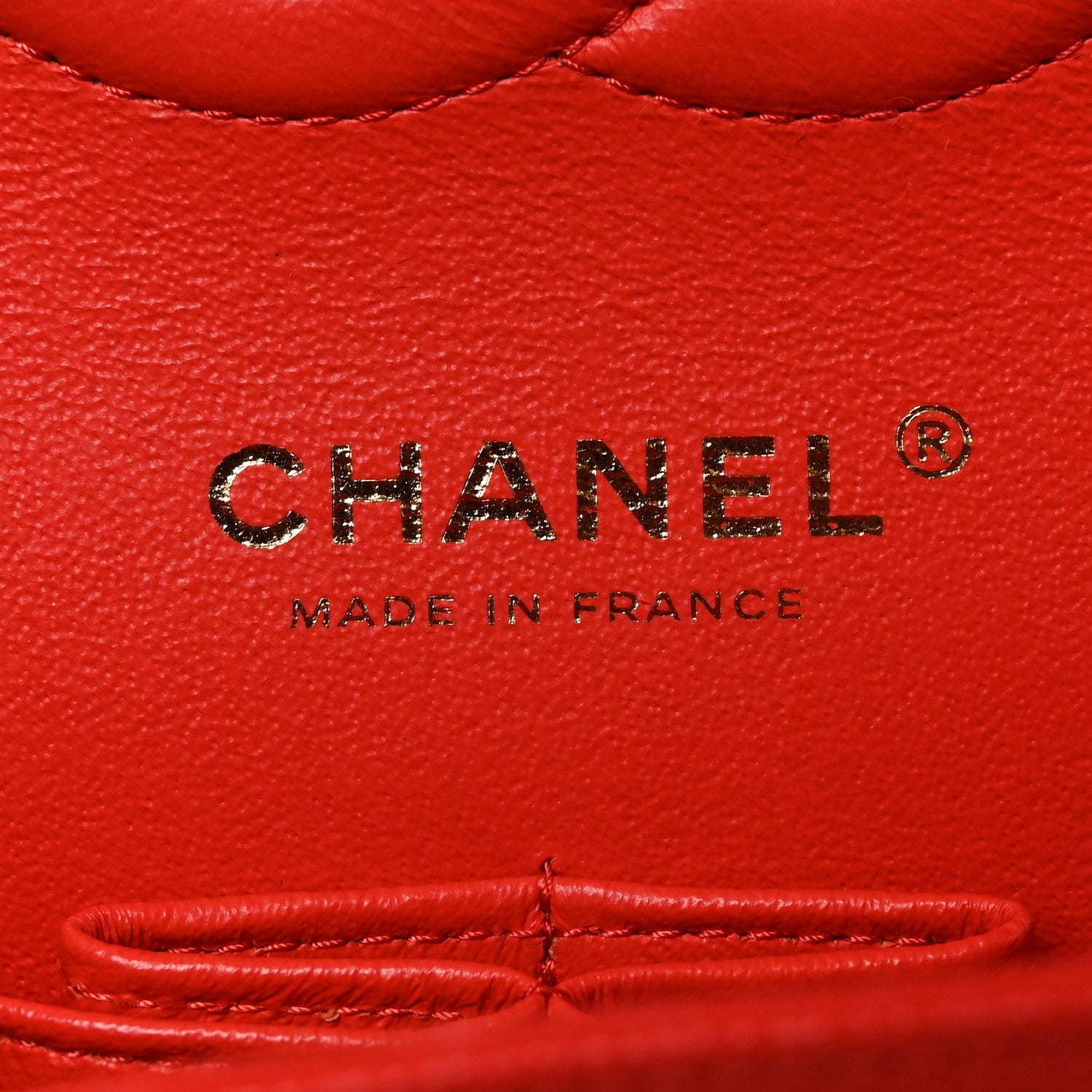 Chanel Caviar Quilted Medium Double Flap Red 6 of 10