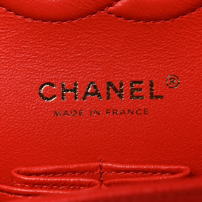 Chanel Caviar Quilted Medium Double Flap Red 6 of 10