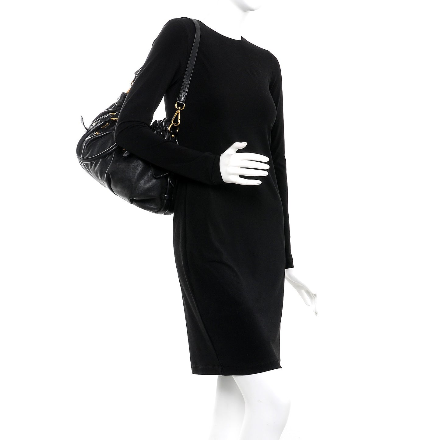 Soft Calf Tote Nero Black