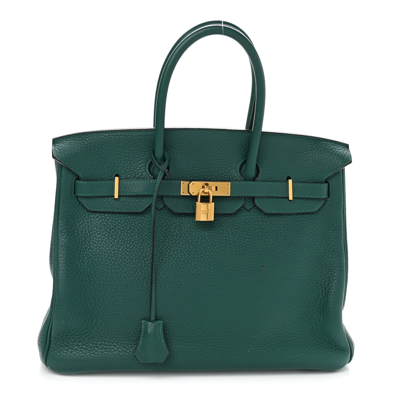 Hermes Togo Birkin 35 Malachite 1 of 23