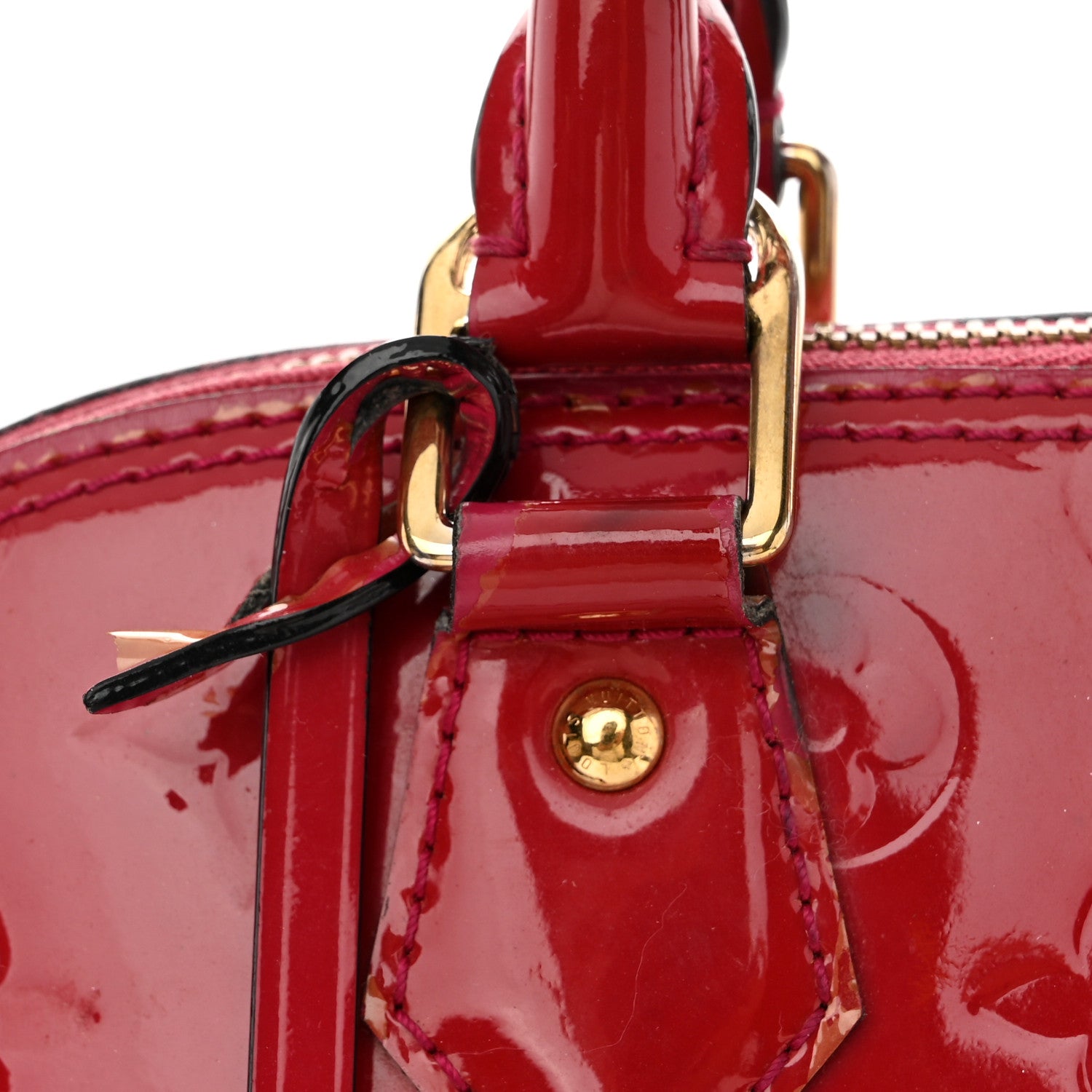 Louis Vuitton Vernis Alma PM Rose Indien 8 of 8