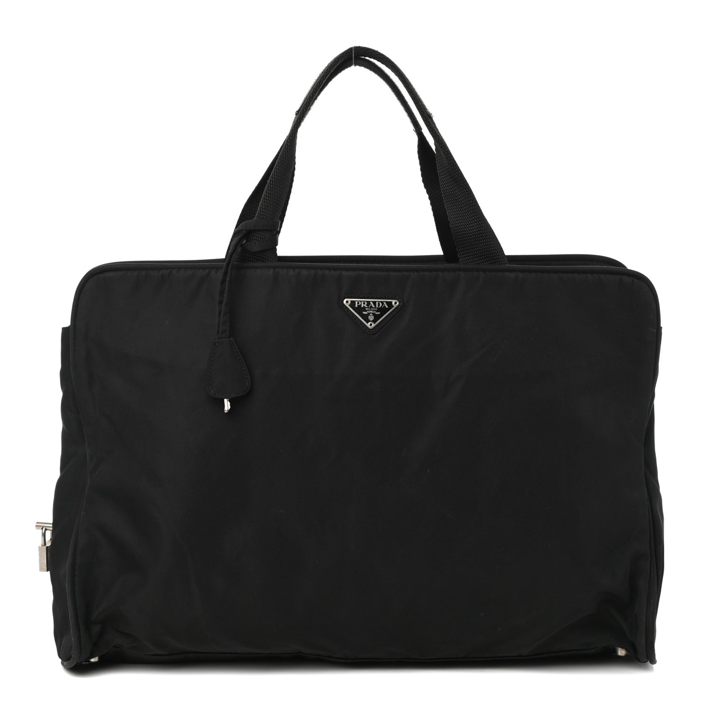 Tessuto Nylon Briefcase Black