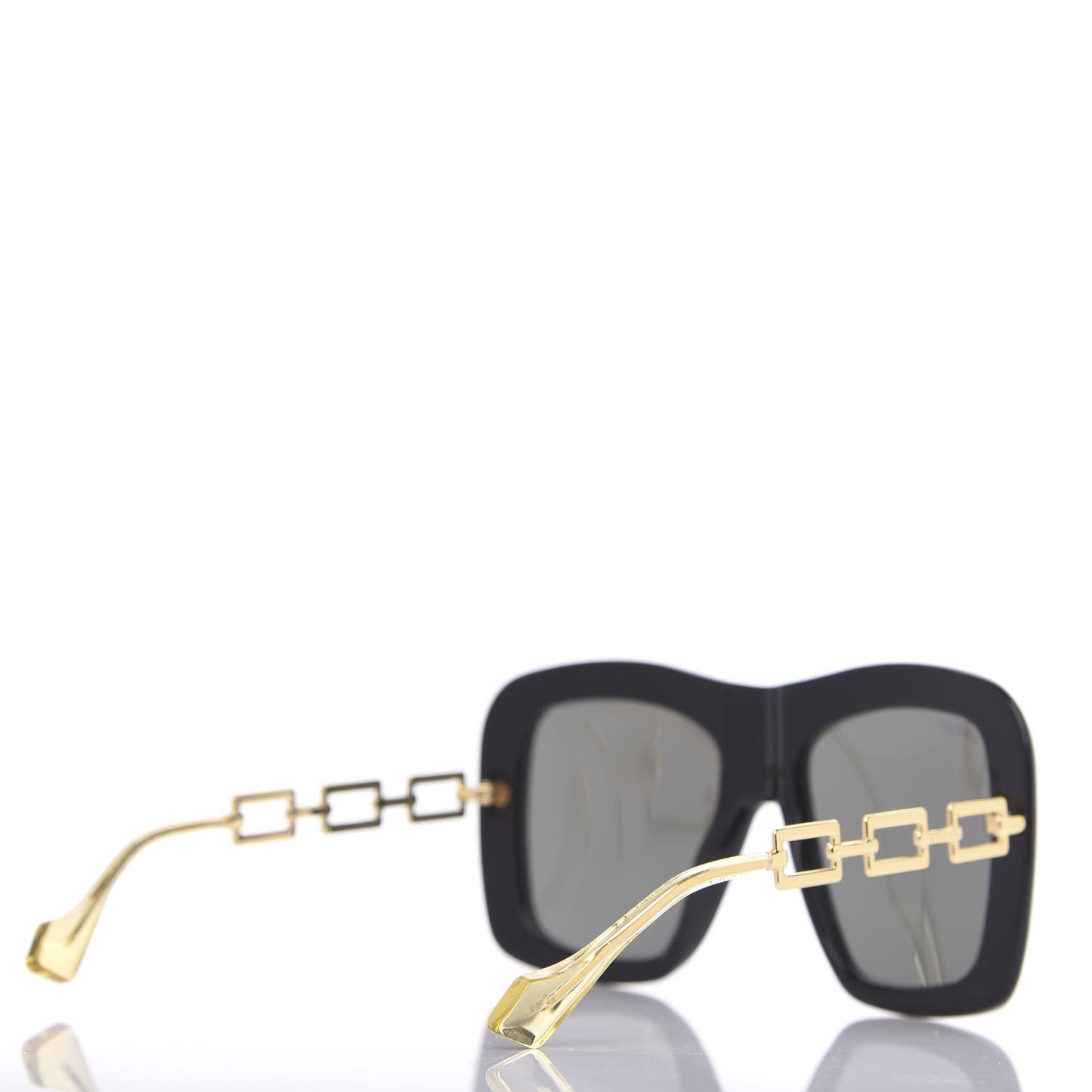 Oversize Square Frame GG0499S Sunglasses Black