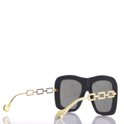 Gucci Oversize Square Frame GG0499S Sunglasses Black 3 of 8