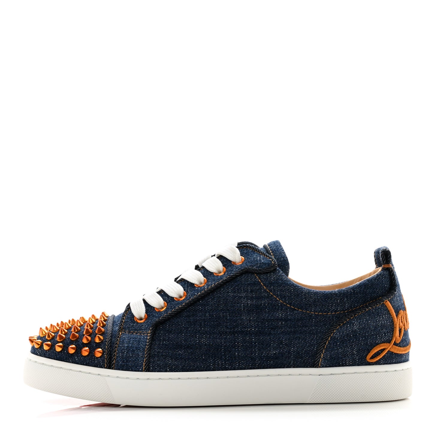 Denim Mens Louis Junior Spikes Flat Sneakers 41 Sabagold