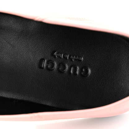 Gucci Lambskin Womens Brixton Horsebit Loafers 37 Perfect Pink 8 of 9