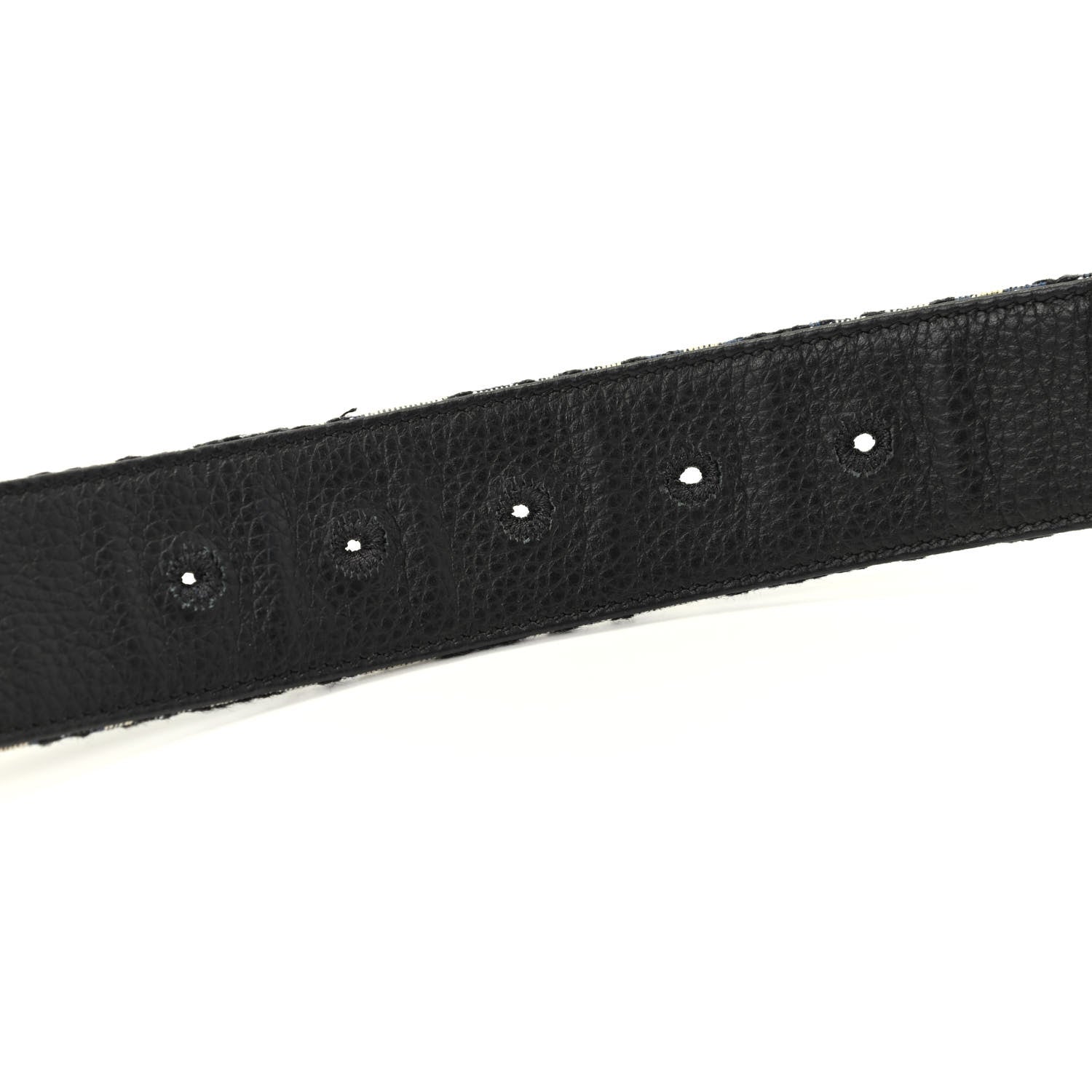 Christian Dior Oblique 35mm Belt 85 Blue Multi 4 of 6