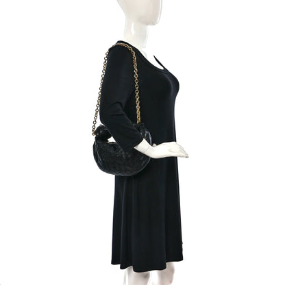 Bottega Veneta Nappa Intrecciato Mini Chain Jodie Black 2 of 8