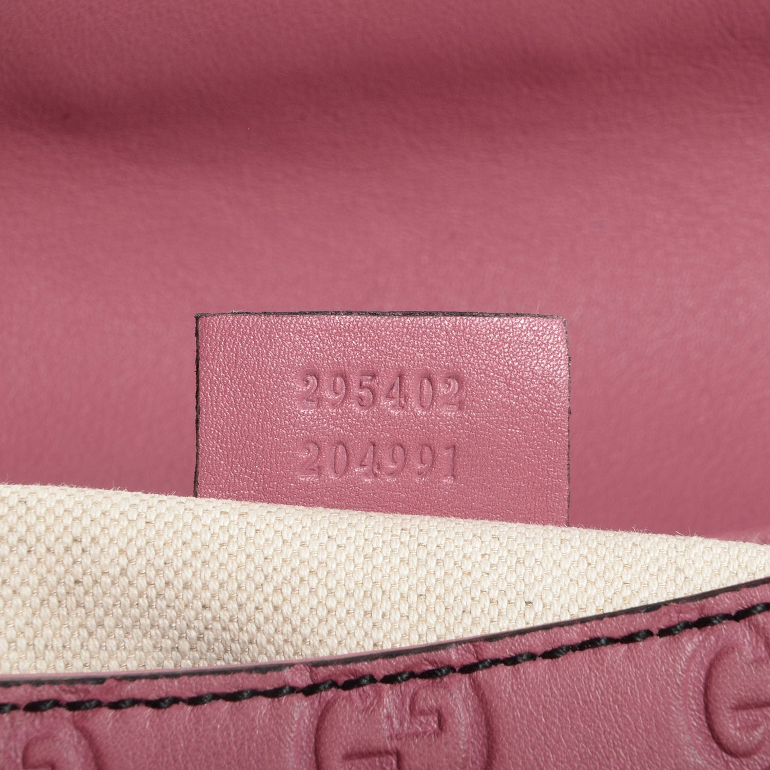 Gucci Guccissima Medium Emily Chain Shoulder Bag Peonia Flower 7 of 9