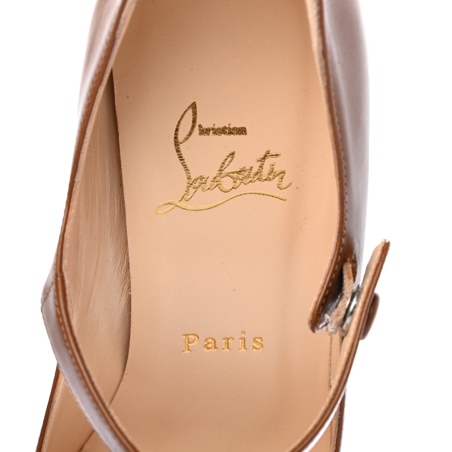 Calfskin Alta Iowa 120 Pumps 38.5 Marrone