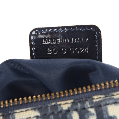 Christian Dior Monogram Boston Navy Blue 6 of 11