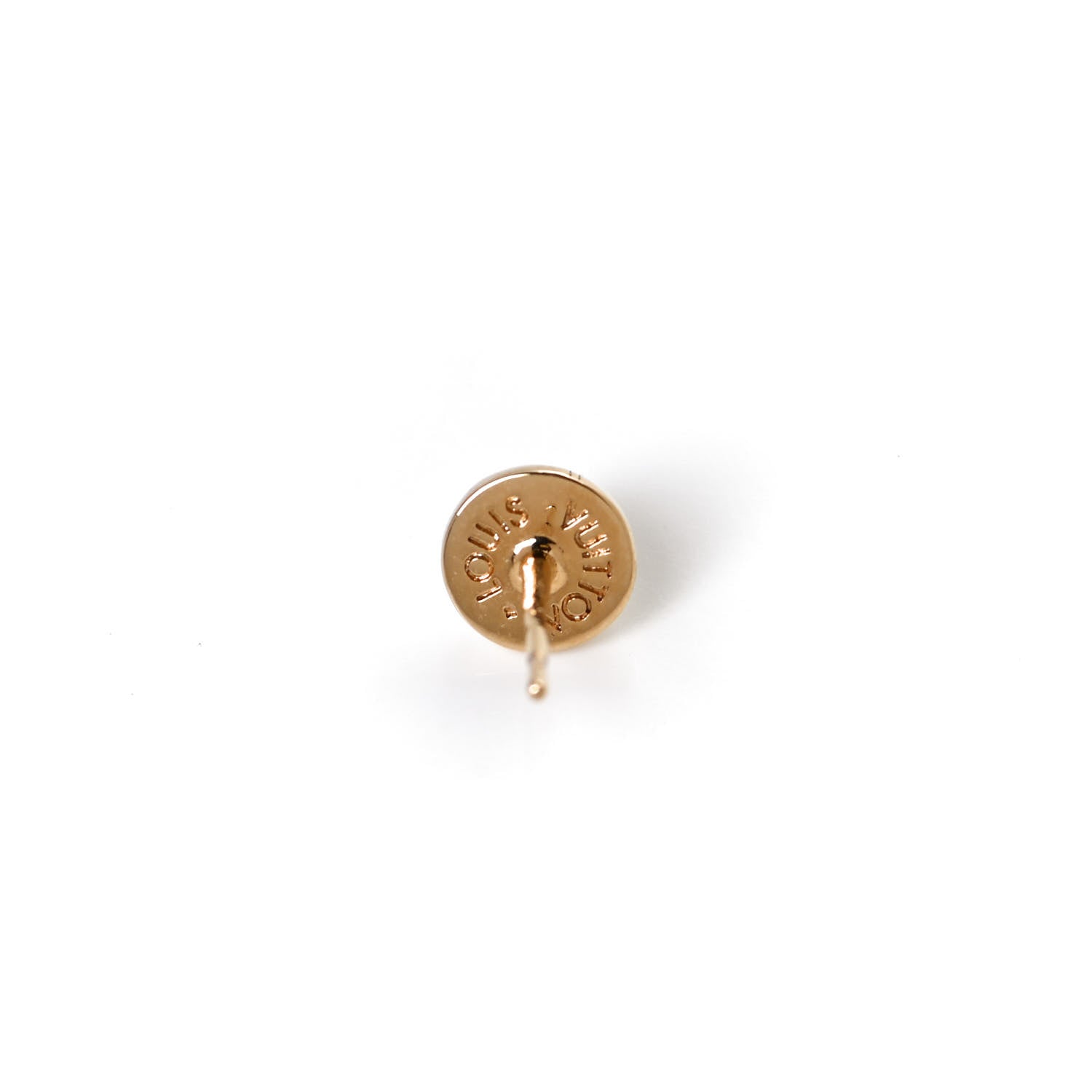 Louis Vuitton Metal Cruiser Earrings Gold 4 of 5