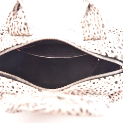 Alexander Wang Pebbled Lambskin Rocco Black White Rhodium Hardware 6 of 10