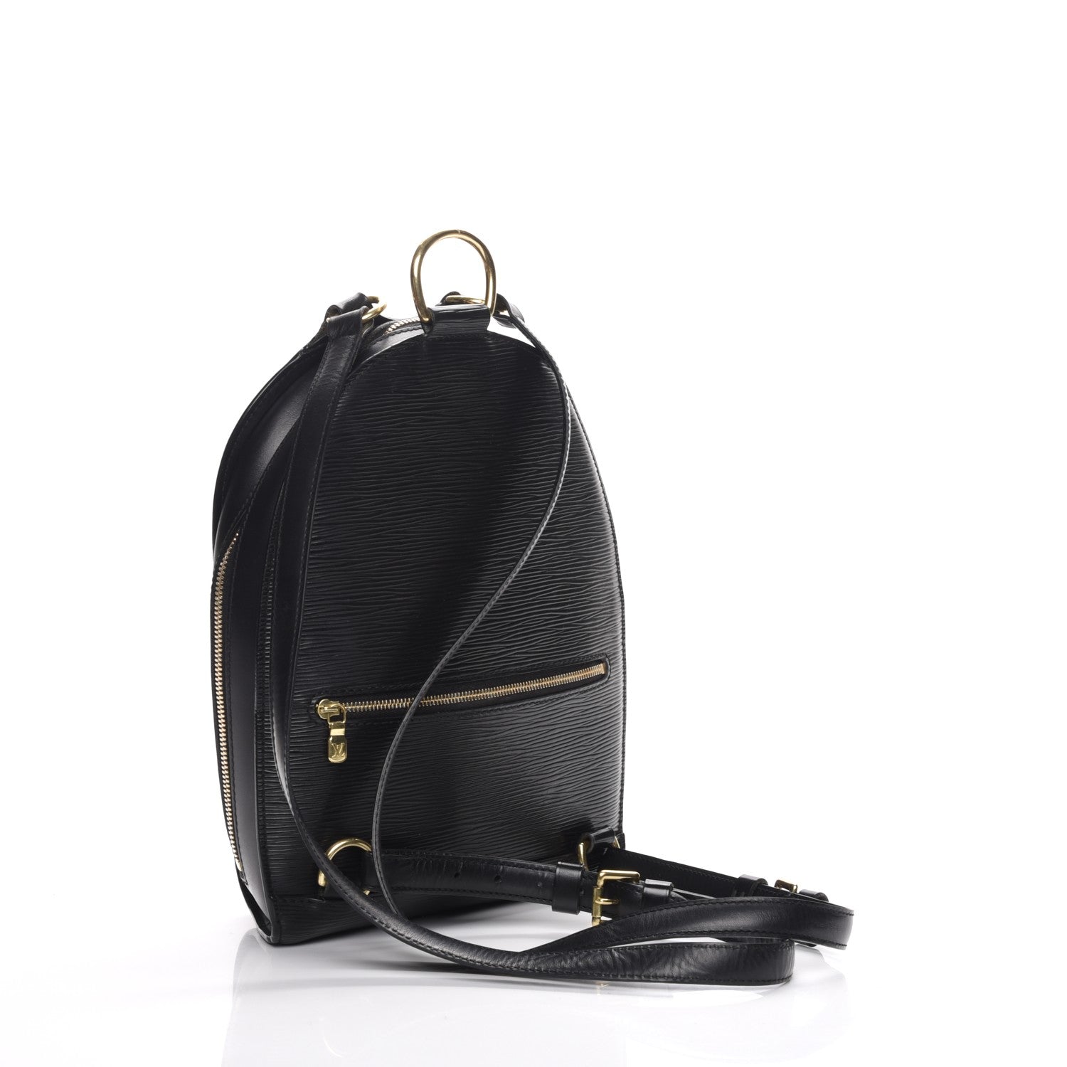 Louis Vuitton Epi Mabillon Backpack Black 3 of 9