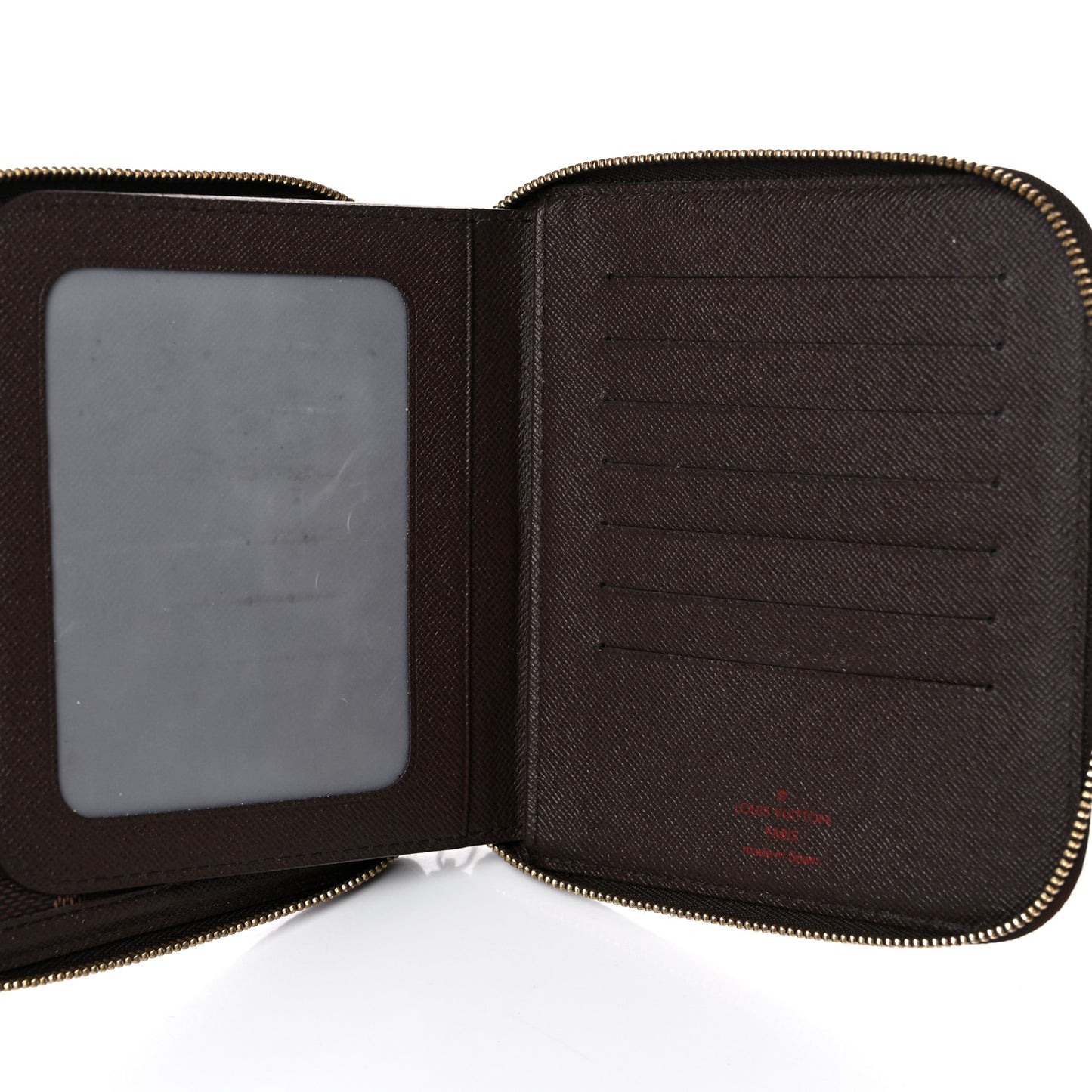 Damier Ebene Olav Organizer Wallet