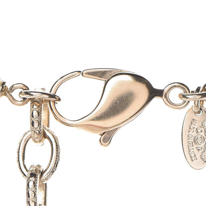 Chanel Pearl Enamel CC Long Necklace Gold 7 of 7