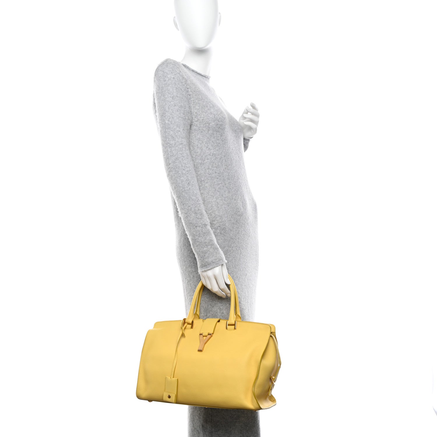 Saint Laurent Calfskin Medium Classic Y Cabas Soleil 2 of 19