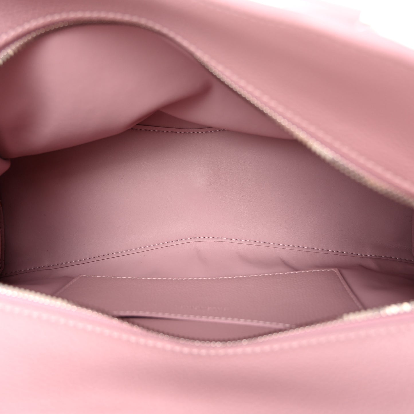Grained Calfskin Neo Classic Silver Hardware S City Powder Pink