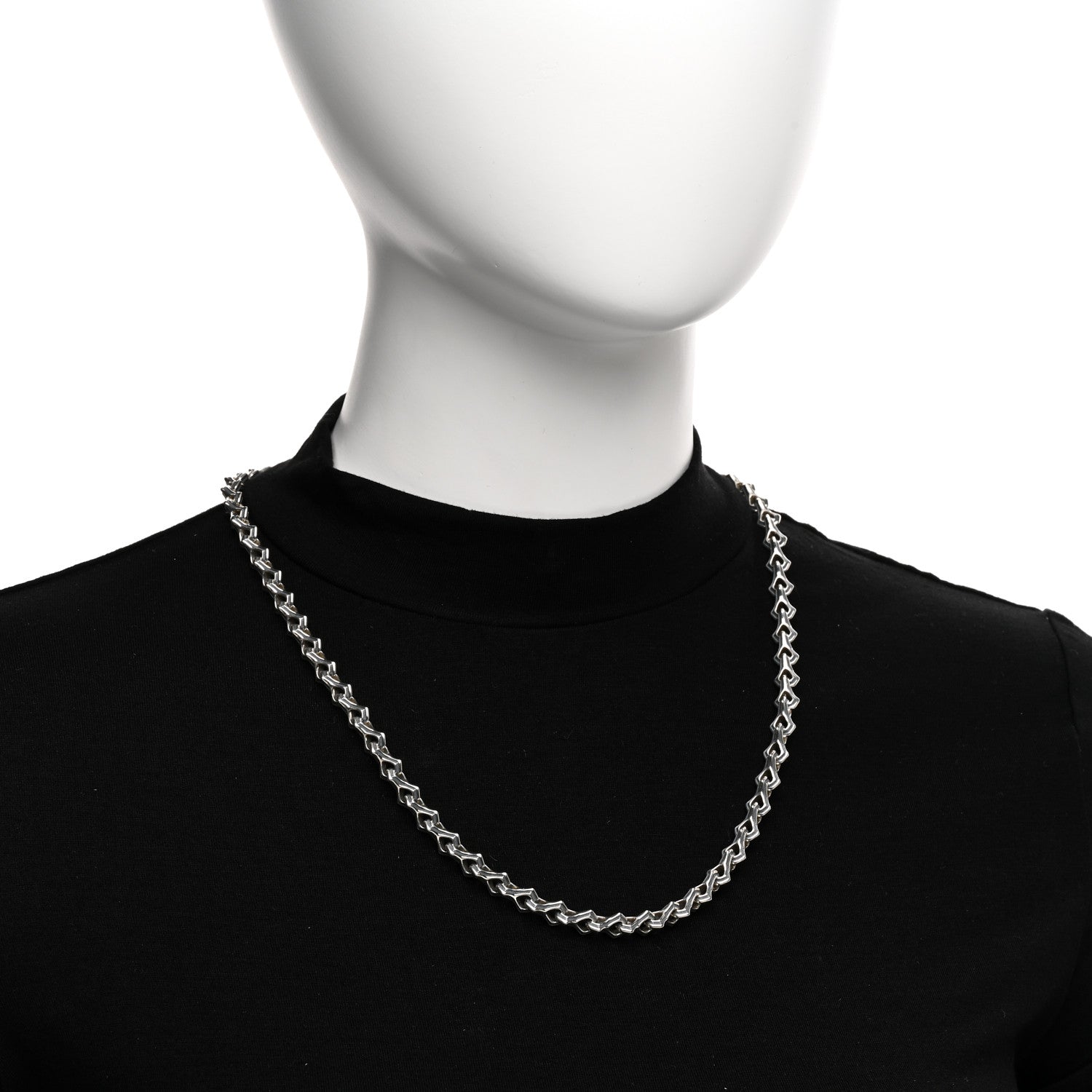 David Yurman Sterling Silver 8.4mm Mens Armory Chain Necklace 2 of 4