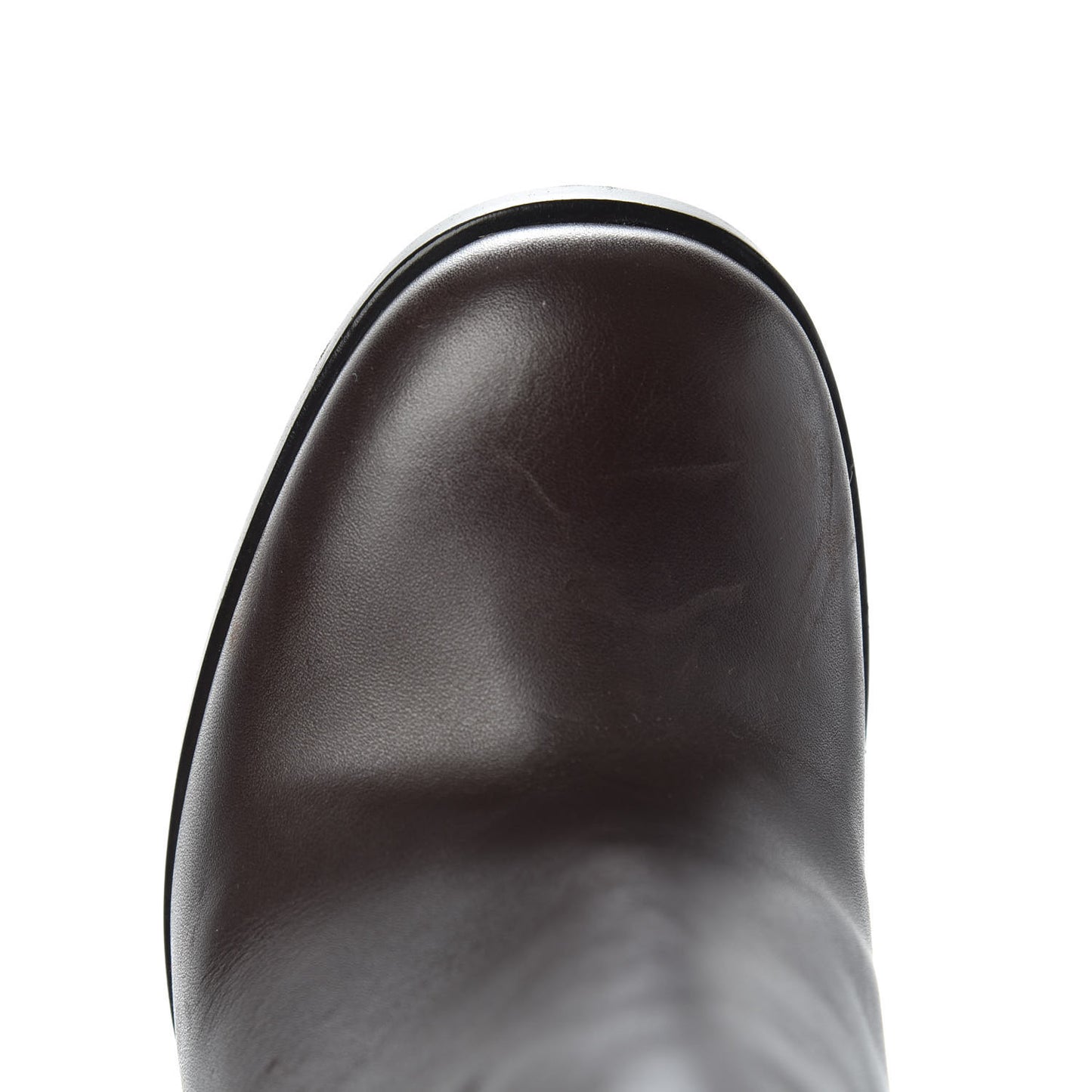 Calfskin Lifford Knee High Boots 35.5 Brown