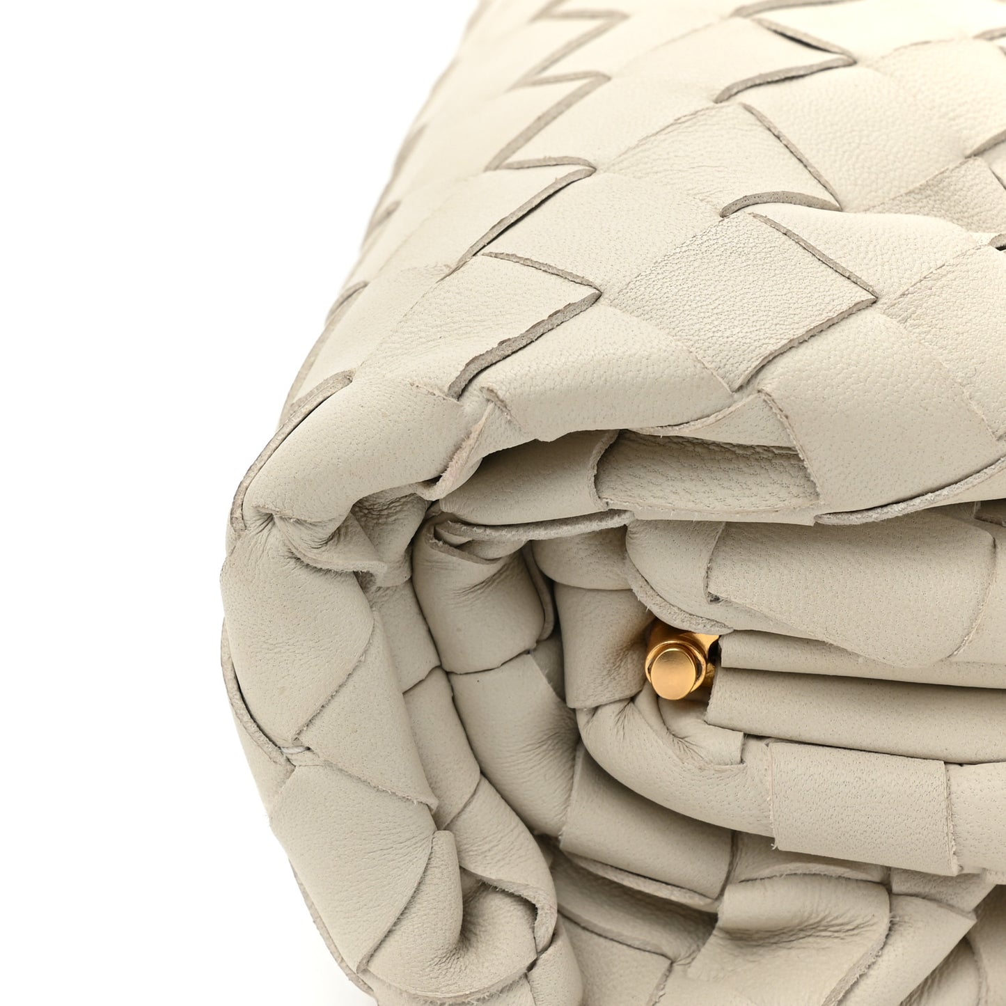 Nappa Intrecciato The Mini Pouch Chalk