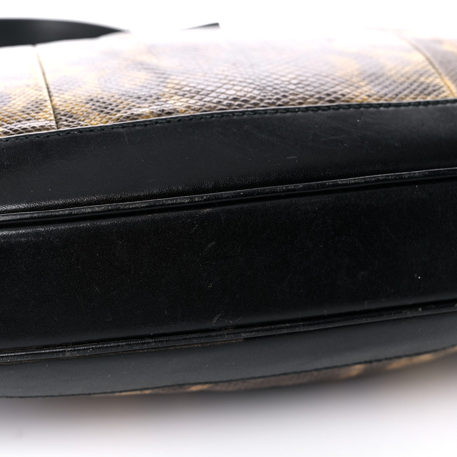 Gucci Lizard Jackie O Hobo Brown 14 of 26