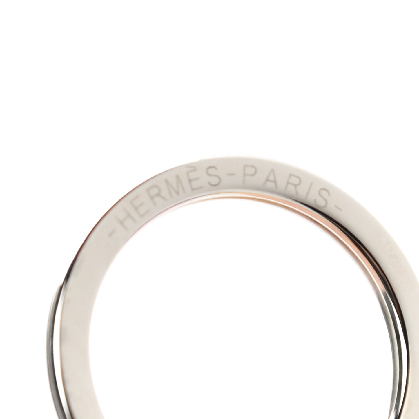 Lambskin Carmen Uno-Dos Key Holder Lime Rose Pourpre