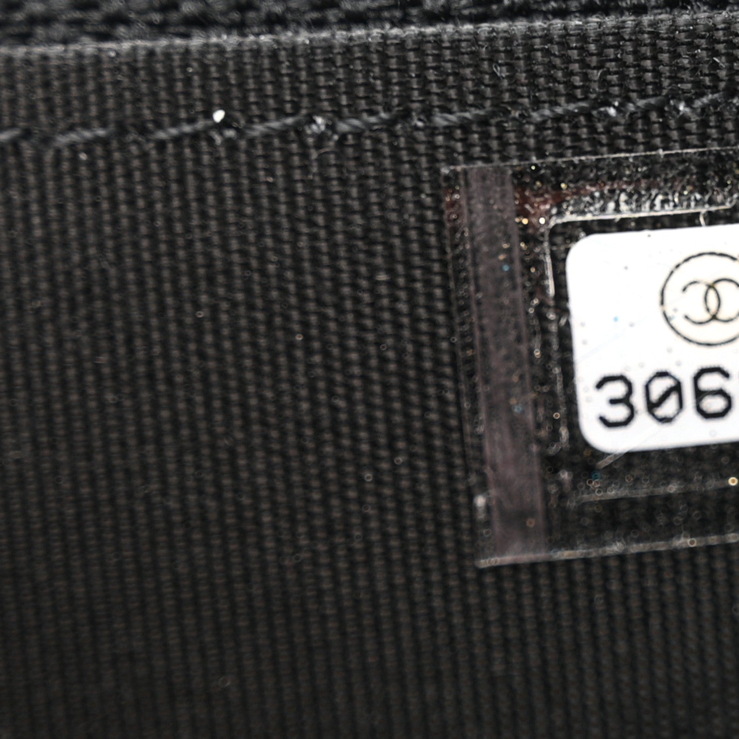 Chanel Calfskin Quilted Mini Maxi Pearls Wallet On Chain WOC Black 7 of 11