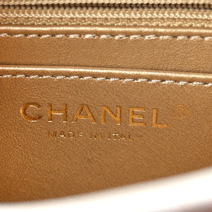 Chanel Lambskin Quilted Mini Pearl Crush Flap White 6 of 11
