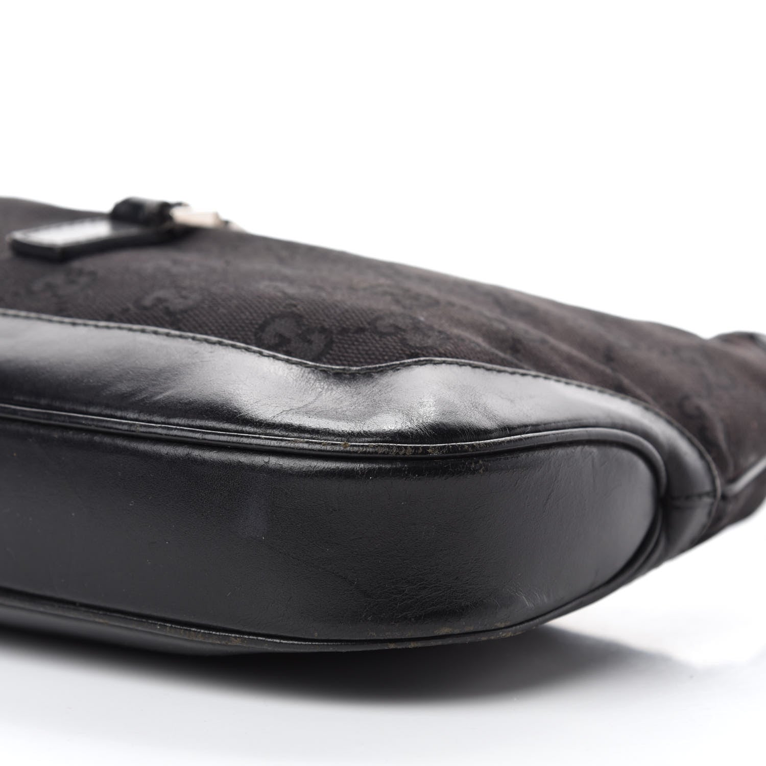 Gucci Monogram Small Jackie O Hobo Black 7 of 14
