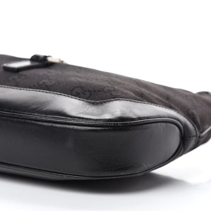 Gucci Monogram Small Jackie O Hobo Black 7 of 14