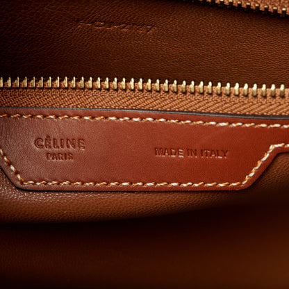 Celine Baby Calfskin Mini Luggage Havana 6 of 10