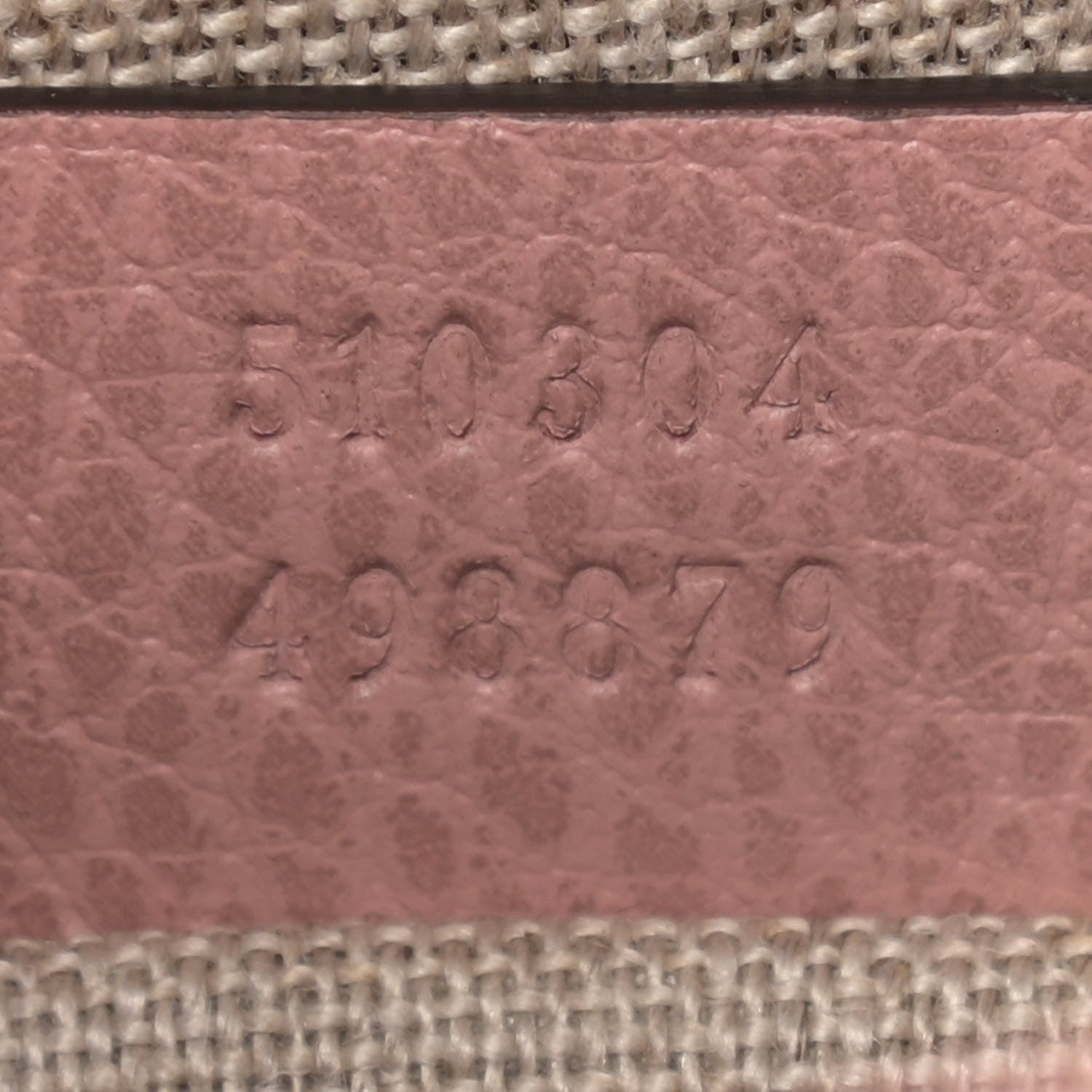 Gucci Dollar Calfskin Small Interlocking G Shoulder Bag Soft Pink 7 of 9