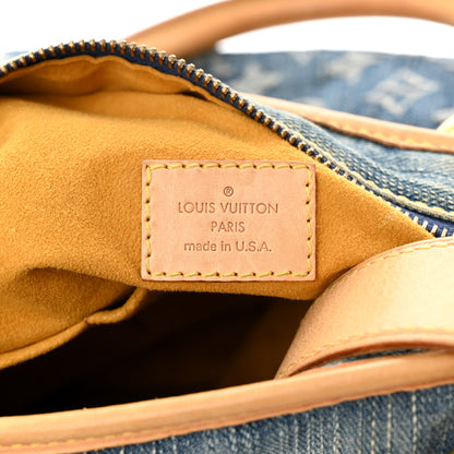 Louis Vuitton Denim Neo Cabby MM Blue 6 of 15