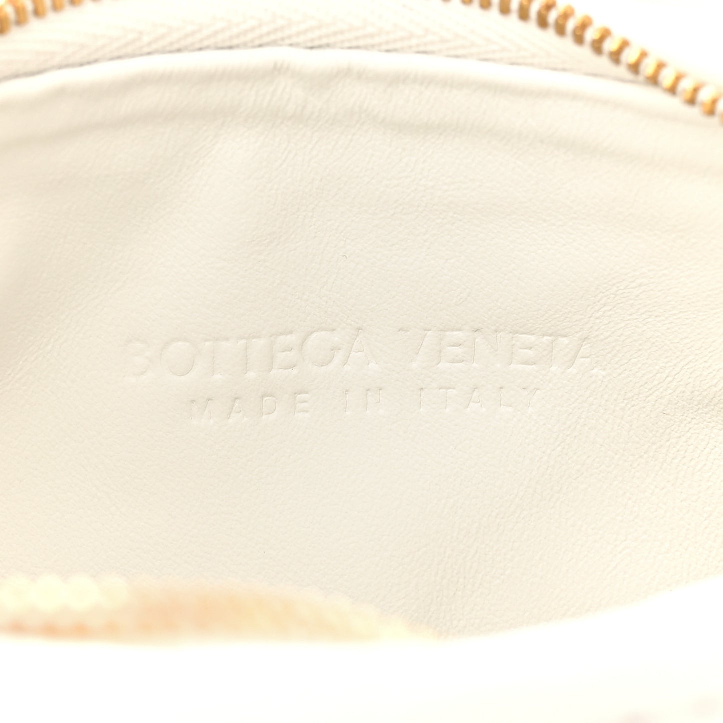 Nappa Intrecciato Small Gemelli White