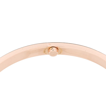 Cartier 18K Pink Gold Small LOVE Bracelet 17 6 of 7