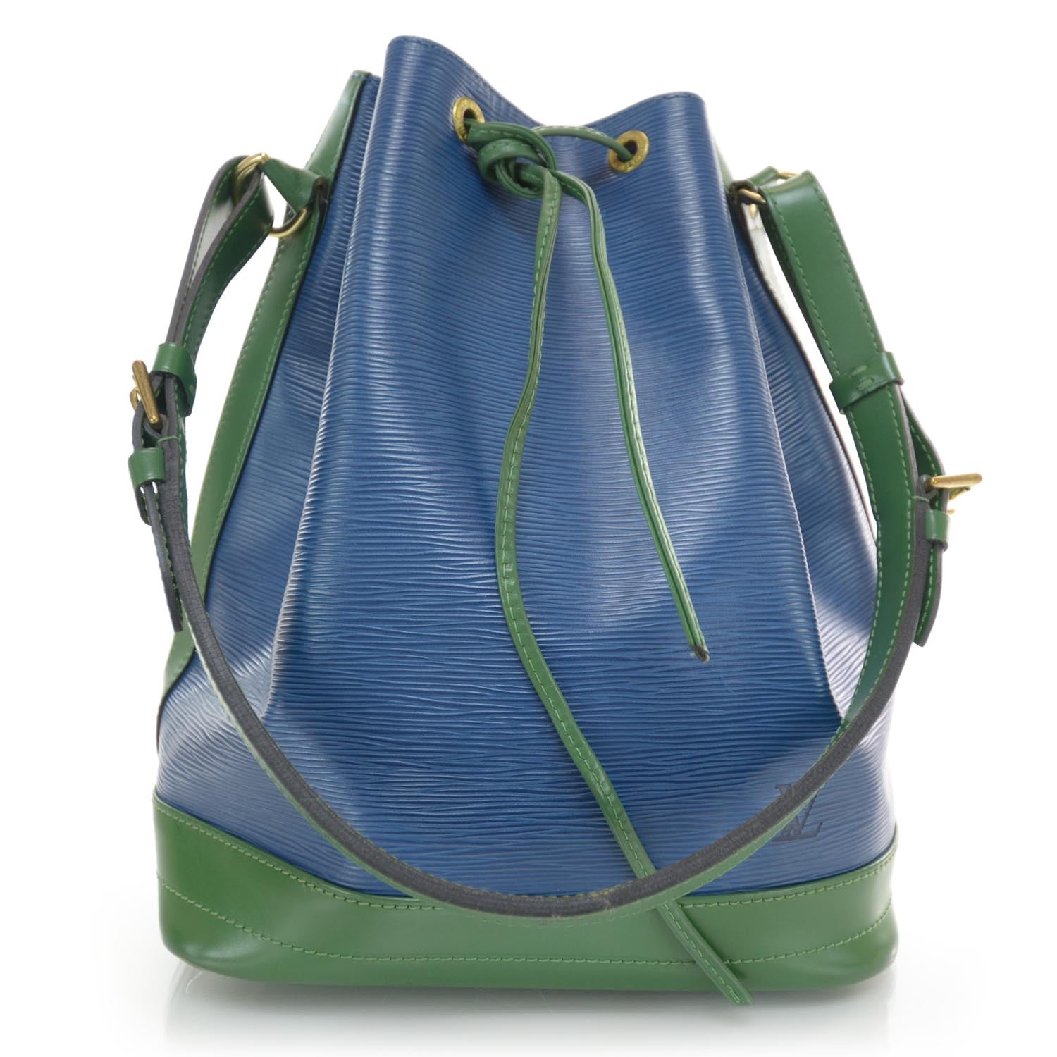 Louis Vuitton Epi Large Noe Blue Green 1 of 7