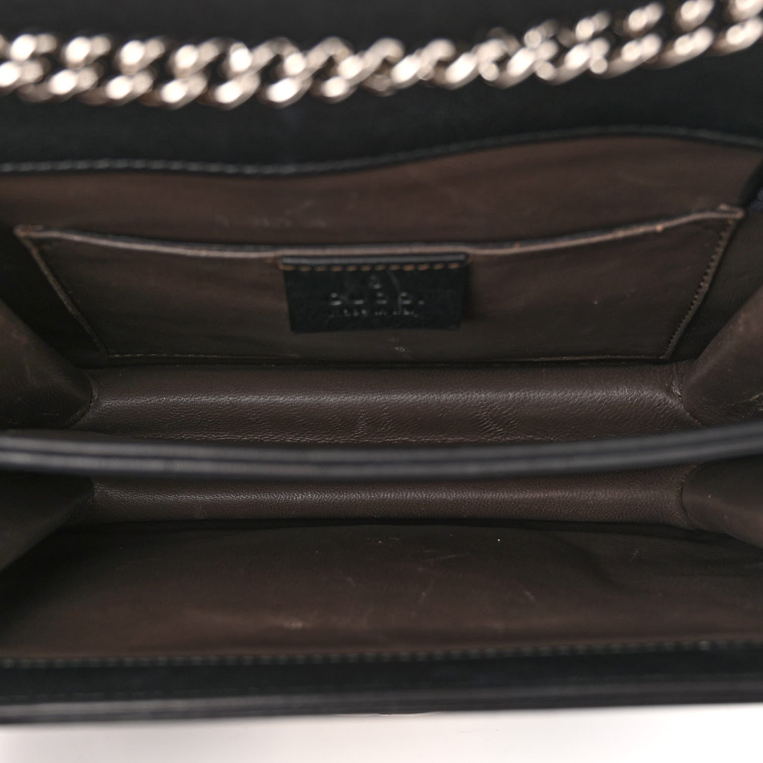 Gucci Shade Lux Calfskin Small Interlocking G Shoulder Bag Black 5 of 10