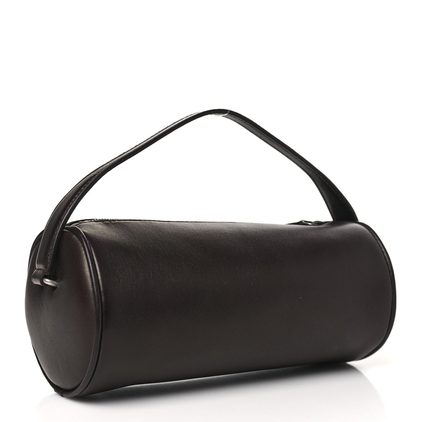 Nappa Round 90's Bag Dark Brown