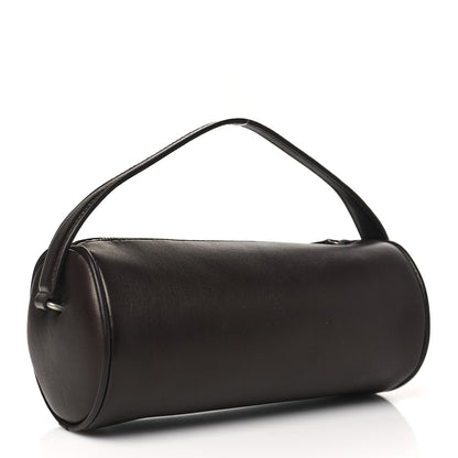 The Row Nappa Round 90's Bag Dark Brown 3 of 9